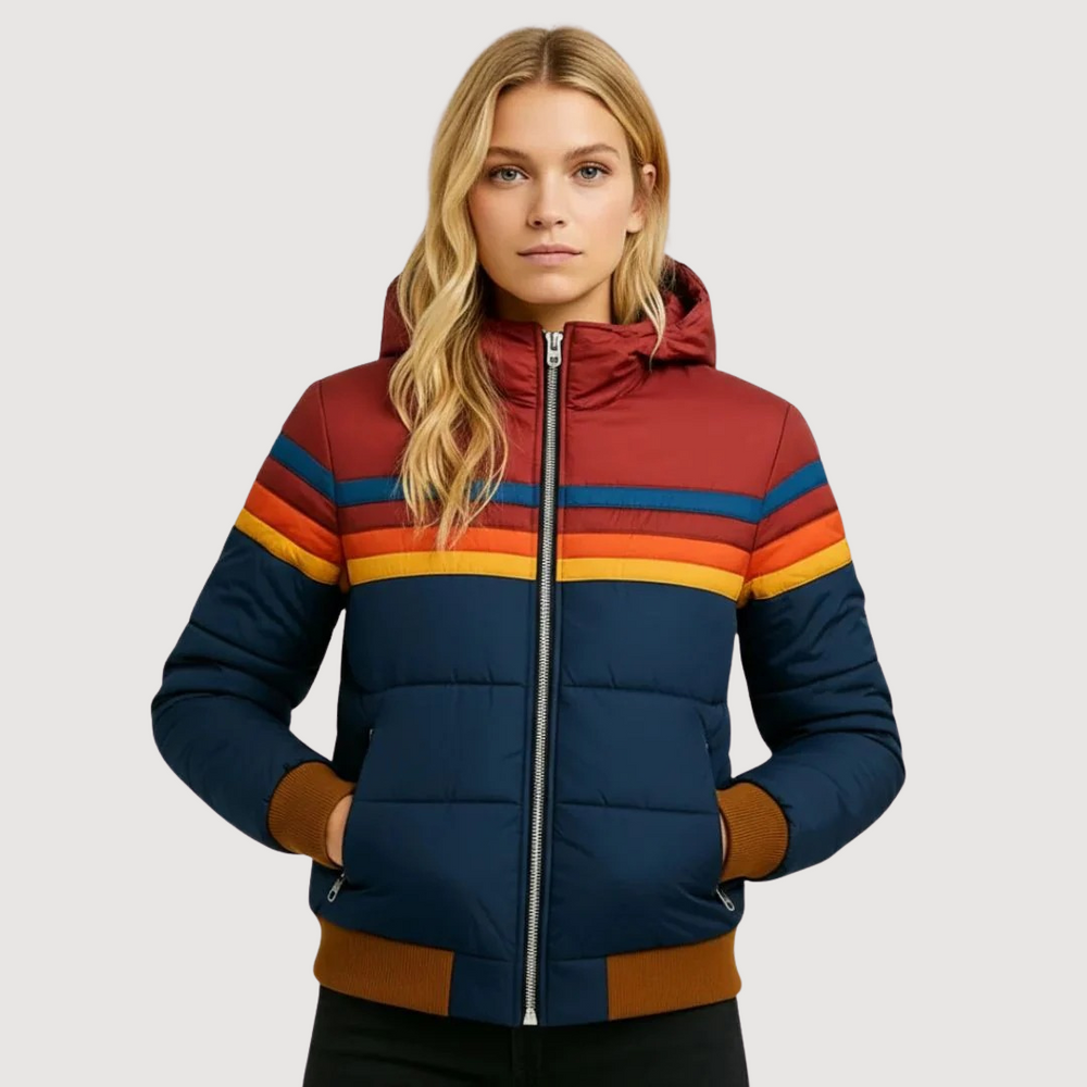 Simona | Chaqueta Plumífera Retro