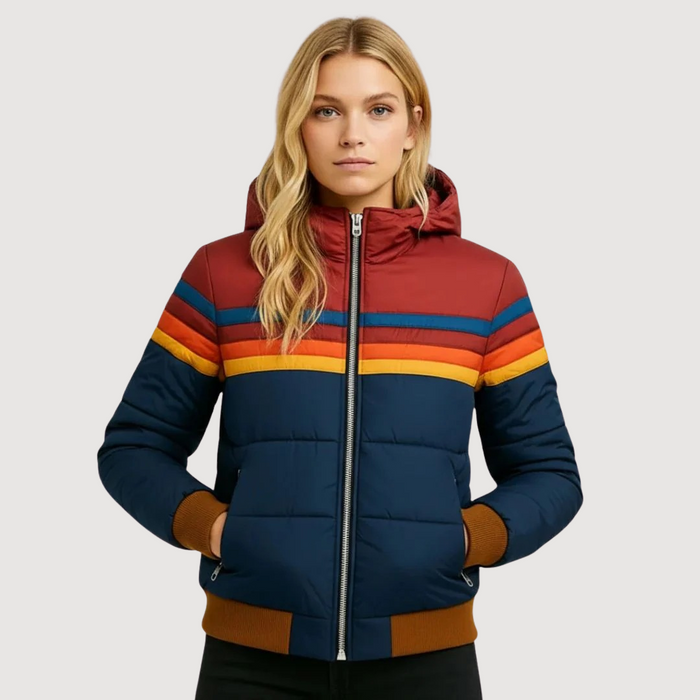Simona | Chaqueta Plumífera Retro