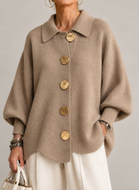 Ardelle™ | Cárdigan Oversize con Cuello