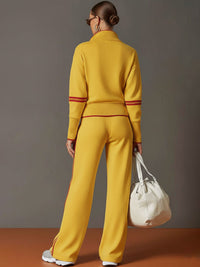 Marietta | Conjunto Coordinado con Jersey Suave y Pantalón Ancho