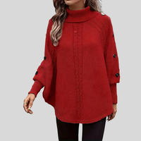 Norelle | Jersey Cuello Alto Punto Trenzado