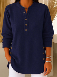 Nieves | Túnica Henley con Botones