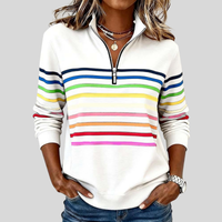 Prismette | Jersey Rayas de Colores con Media Cremallera