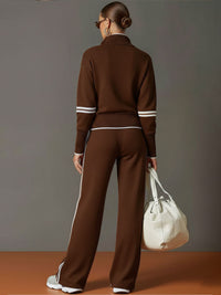 Marietta | Conjunto Coordinado con Jersey Suave y Pantalón Ancho