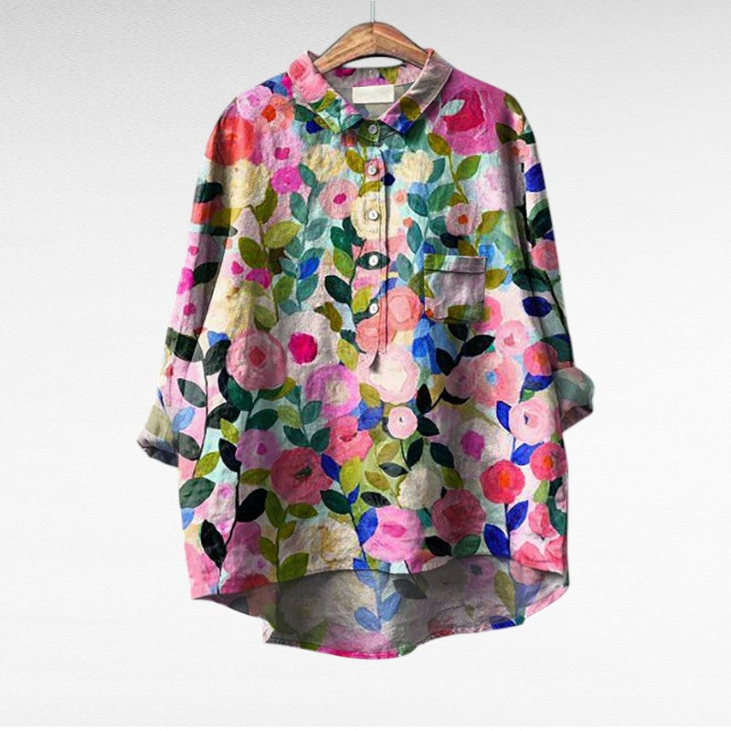 Claire blusa de lino