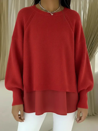 Casilda | Jersey Efecto Dos Piezas