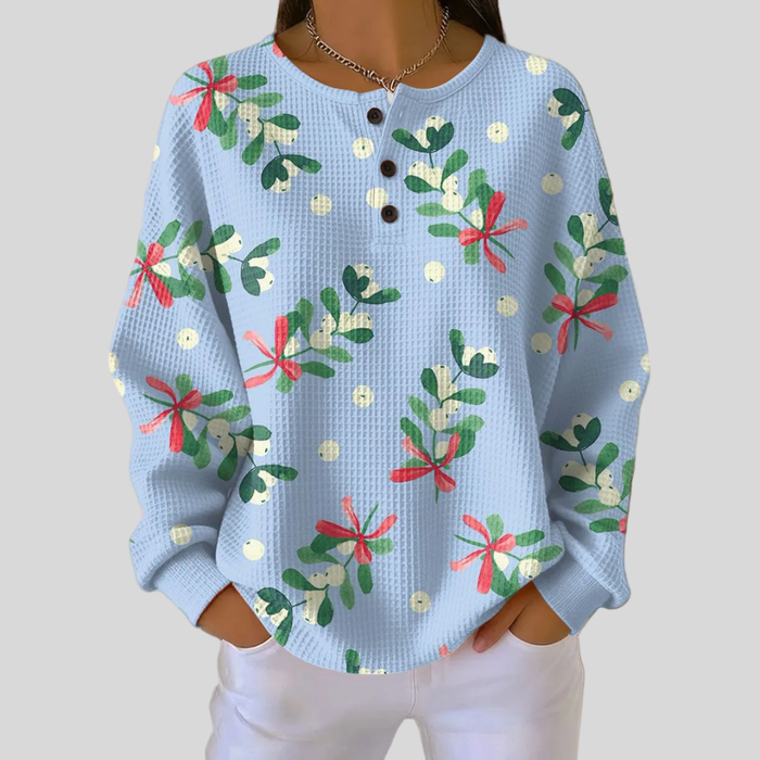 Edalynn | Jersey Estampado Navideño