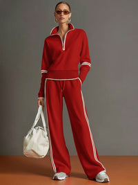Marietta | Conjunto Coordinado con Jersey Suave y Pantalón Ancho
