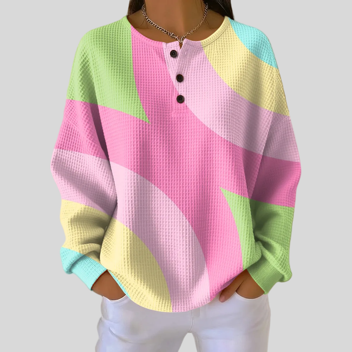 Lorelei | Jersey Estampado Abstracto