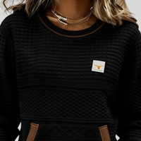 Noelle | Jersey Cuello Redondo Estampado Bloques de Color