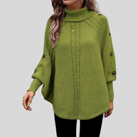 Norelle | Jersey Cuello Alto Punto Trenzado