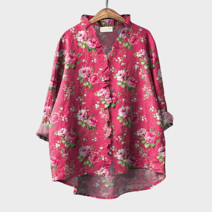 Tara | Camisa Elegante de Lino para Verano