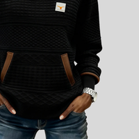 Noelle | Jersey Cuello Redondo Estampado Bloques de Color