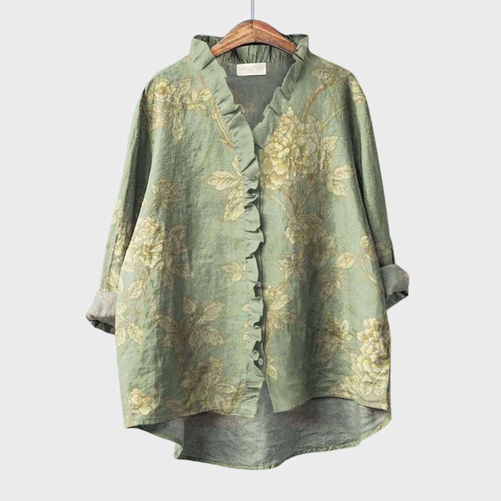 Rosalinde blusa de lino
