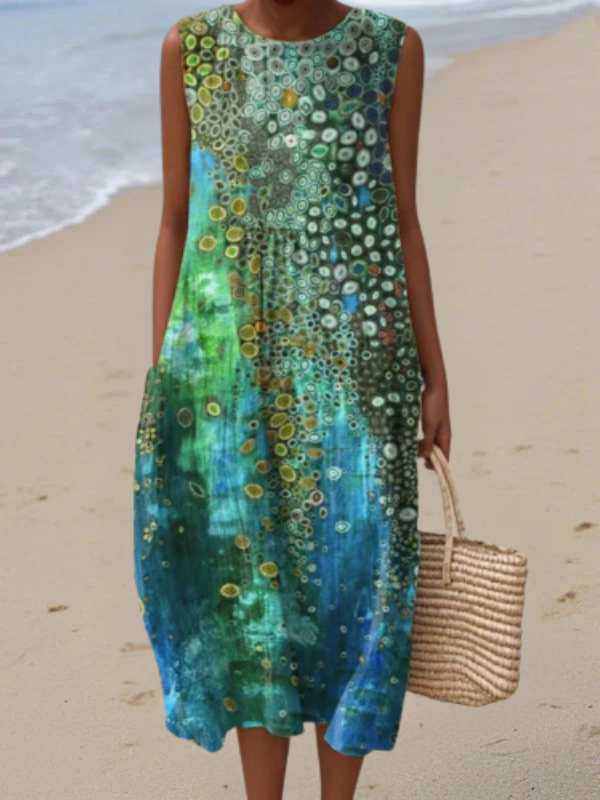 Zara™ | Vestido Midi Arrecife