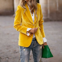Martina | Blazer de Terciopelo Elegante y Refinado