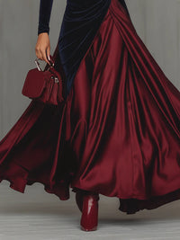 Lucrezia | Vestido largo bicolor