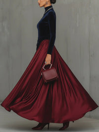 Lucrezia | Vestido largo bicolor