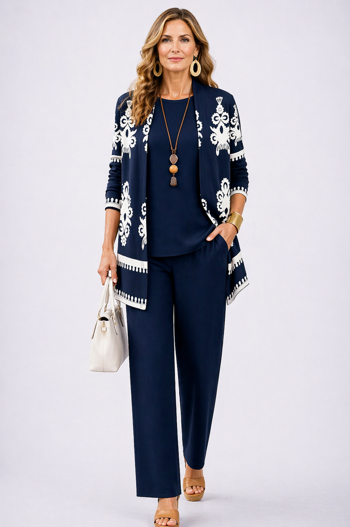 Casey | Traje de Tres Piezas Elegancia Clásica