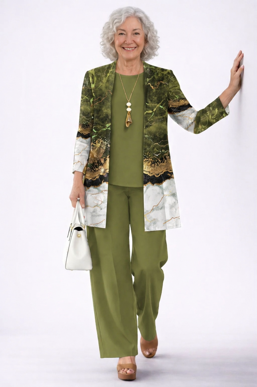 Devy | Traje de Tres Piezas Elegancia Clásica