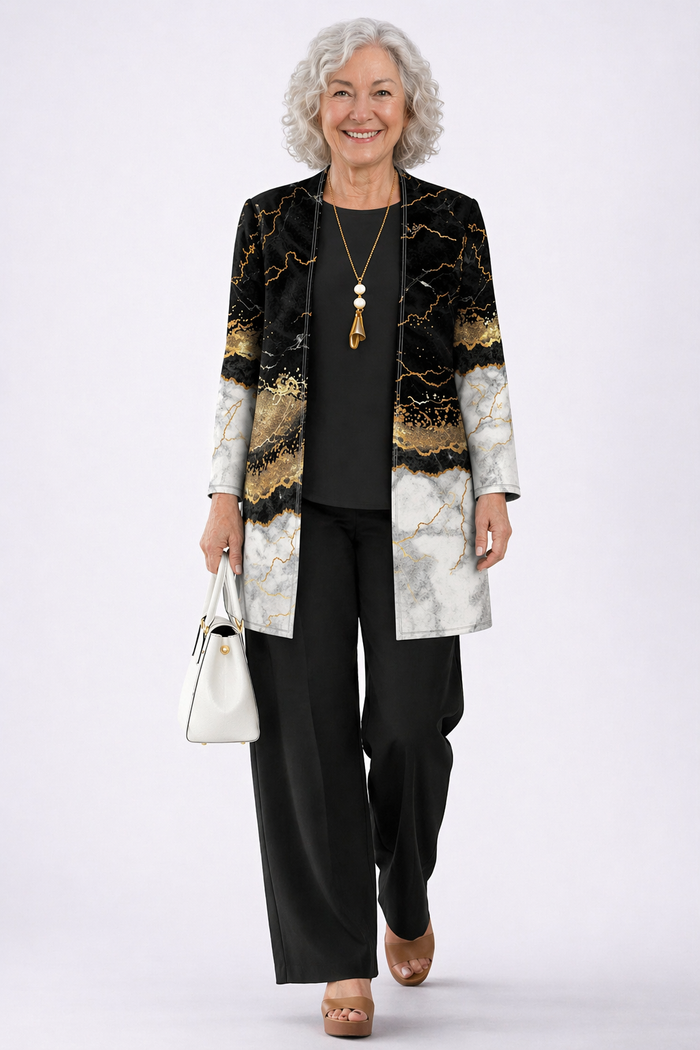 Joan | Traje de Tres Piezas Elegancia Clásica