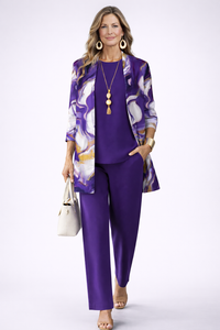 Vina | Traje de Tres Piezas Elegancia Clásica