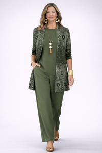 Hanna | Traje de Tres Piezas Elegancia Clásica