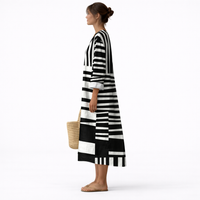 Lara™ | Vestido Estampado Gráfico