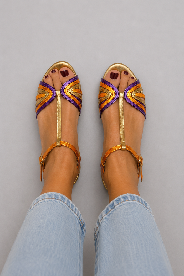Viviana | Sandalias de Colores Mediterráneas