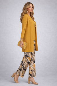Ailene | Traje de Tres Piezas Elegancia Clásica