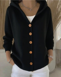 Rocío | Chaqueta de Punto con Capucha