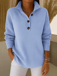 Amparo | Jersey Polo con Cuello de Pico