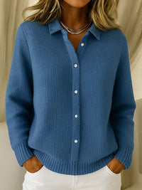Cardigan Donna in Maglia con Bottoni