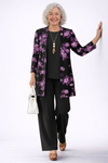 Morado y negro