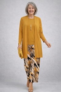 Ailene | Traje de Tres Piezas Elegancia Clásica