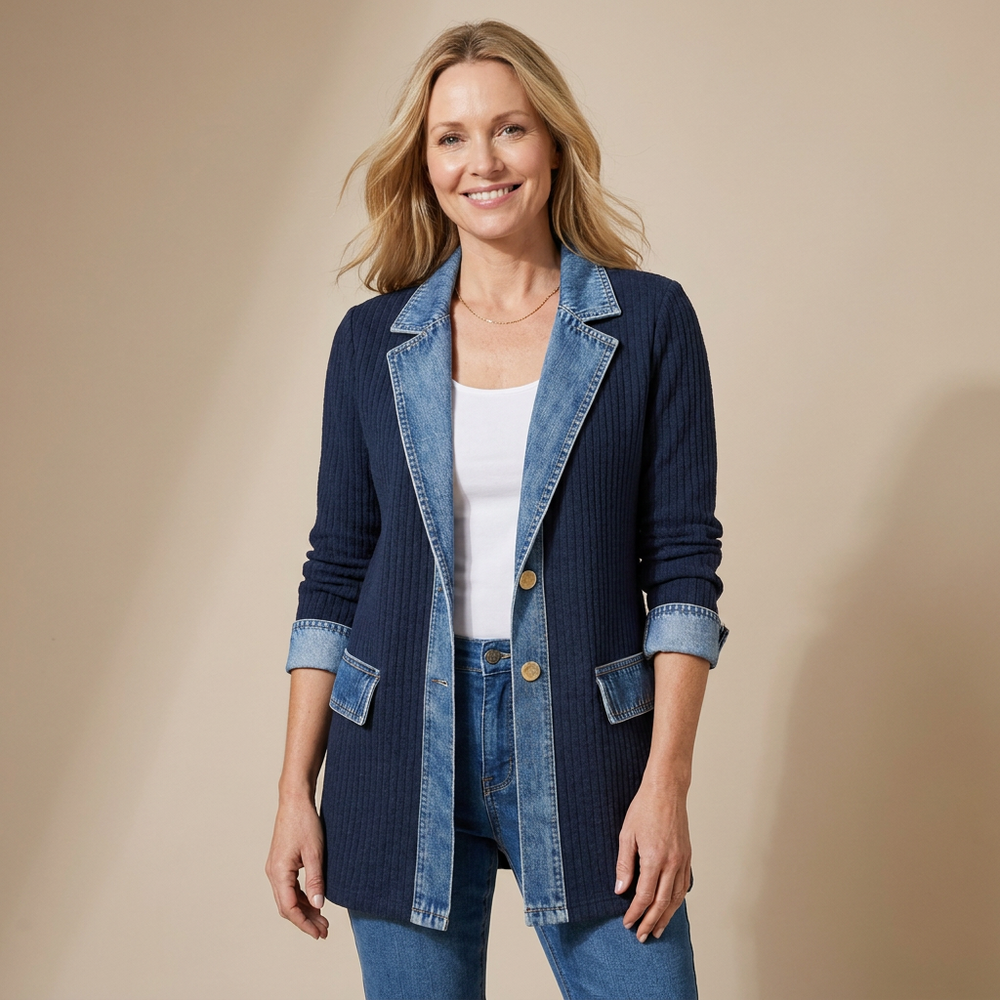 Federica | Chaqueta Vaquera Cómoda y Chic
