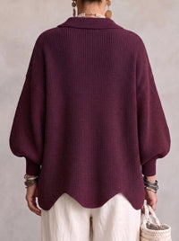 Ardelle™ | Cárdigan Oversize con Cuello