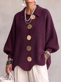 Ardelle™ | Cárdigan Oversize con Cuello