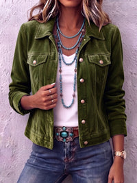 Raffaella | Chaqueta de Terciopelo Vintage Bohemia