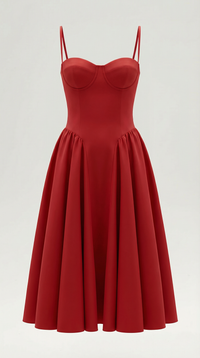 Odette | Vestido midi Corsé