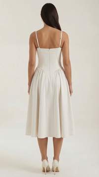 Odette | Vestido midi Corsé