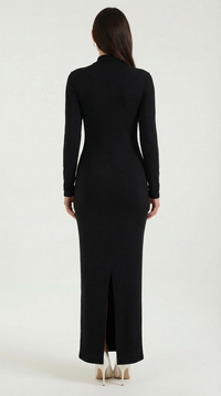 Roberta Langarm Bodycon Maxikleid