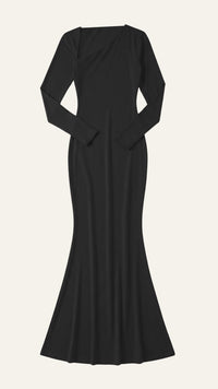 Roberta Langarm Bodycon Maxikleid