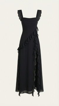 Maxi Vestido con Volantes Susan