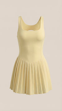 Vestido Corto Plisado Deirdre