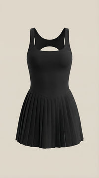 Vestido Corto Plisado Deirdre